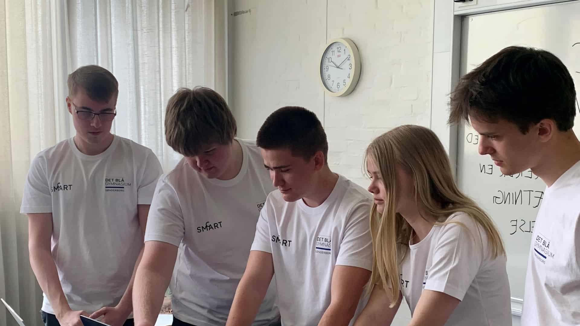 Gymnasielever nåede ikke til Europa: Men de fik blod på tanden